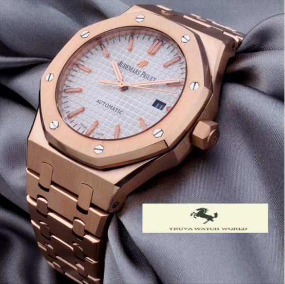 HK956 AUDEMARS PİGUET ROYAL OAK SELF WİNDİNG ROSE GOLD KASA